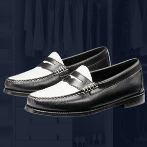 Black and White Weejuns by G H Bass